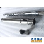 杰德 橡胶挤出机新型螺杆机筒 塑化均匀 支持定制 经久耐用-博鱼网页版，挤出机螺杆，注塑机螺杆，舟山螺杆，螺杆厂